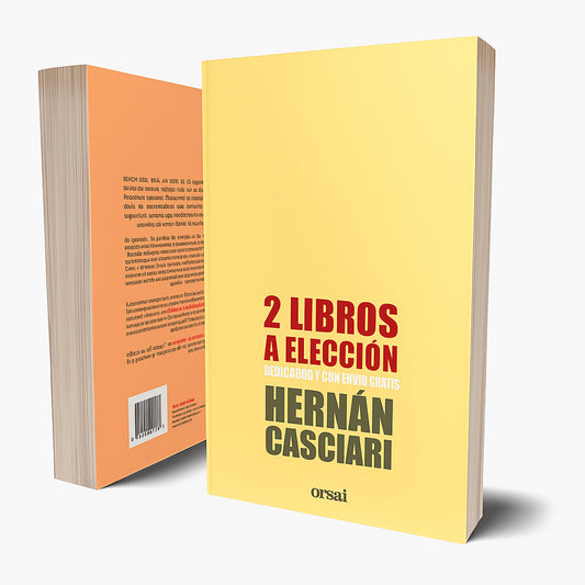 Dos libros de Casciari  ¡Dedicados por el autor!
