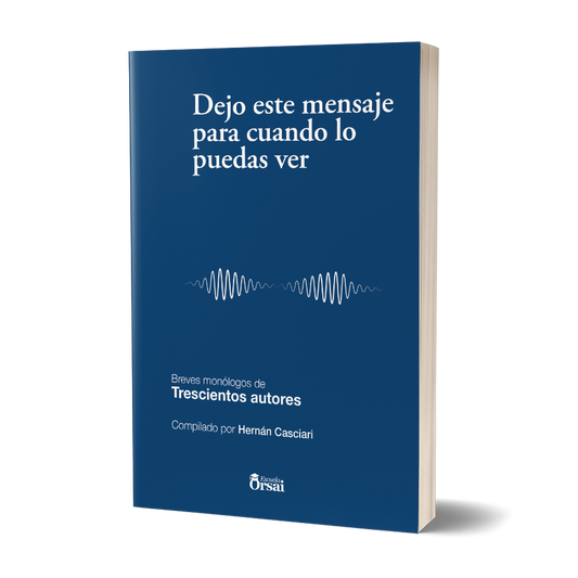 Dejo este mensaje para cuando lo puedas ver