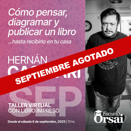 Taller del libro, con Hernán Casciari (Septiembre)